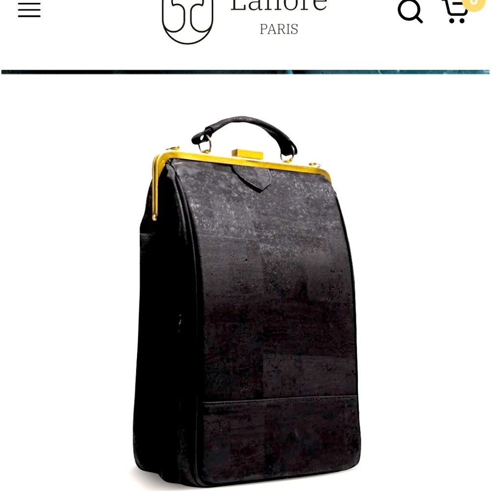 Laflore Paris bobobark bag black - vegan leather